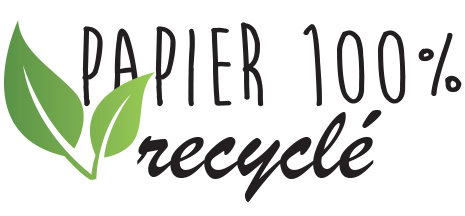 papier 100% recyclé Vinch atelier